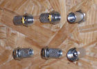 6 Stk. F-Stecker fr Koaxkabel 6,5-7mm