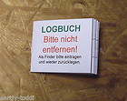 Logbuch 57x45 NEU (48-96-144 LOGs)